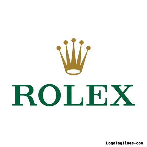 tagline of rolex